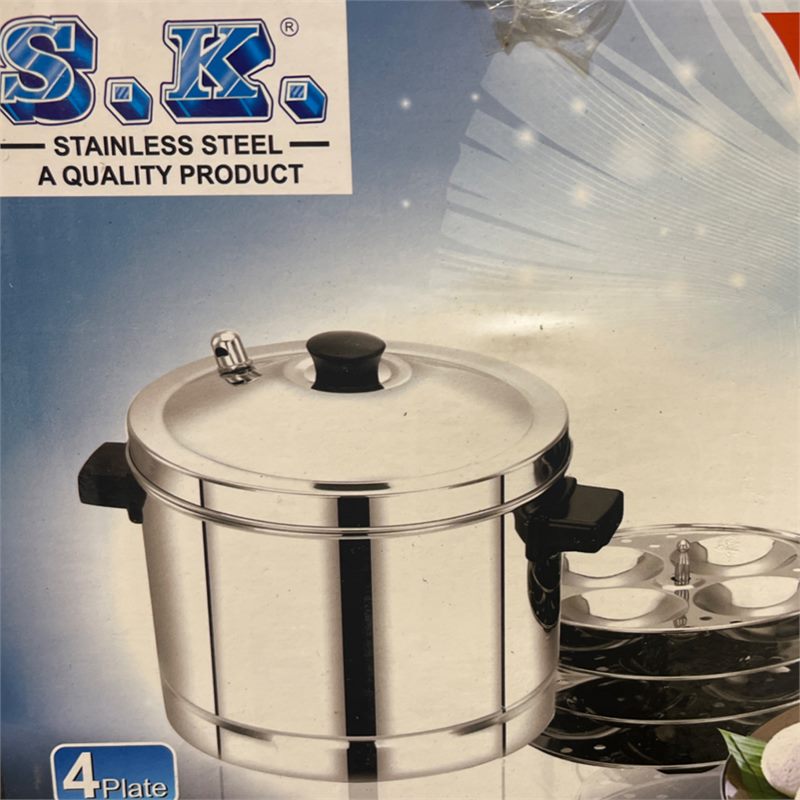 Idli Cooker Set Idli Cooker 4 plates